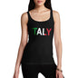 Women's Italy Flag Football Tank Top