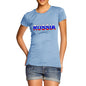 Women's Russia Flag Football T-Shirt