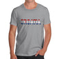 Men's Croatia Flag Football T-Shirt