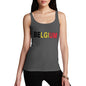 Women's Belgium Flag Football Tank Top