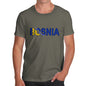 Men's Bosnia Flag Football T-Shirt