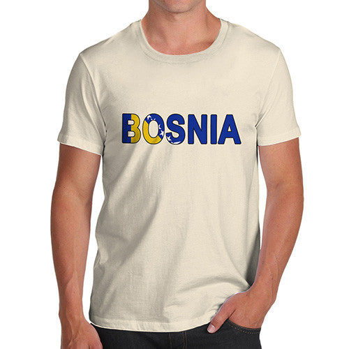 Men's Bosnia Flag Football T-Shirt