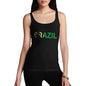 Women's Brazil Flag Football Tank Top