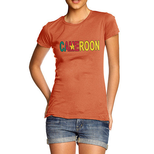 Women's Cameroon Flag Football T-Shirt