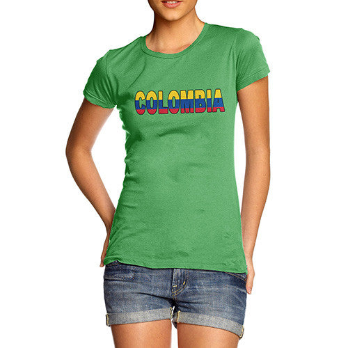 Women's Colombia Flag Football T-Shirt