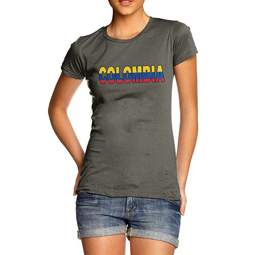 Women's Colombia Flag Football T-Shirt