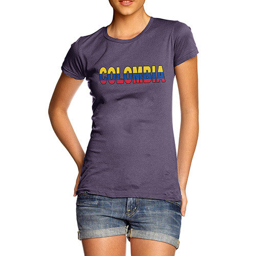 Women's Colombia Flag Football T-Shirt