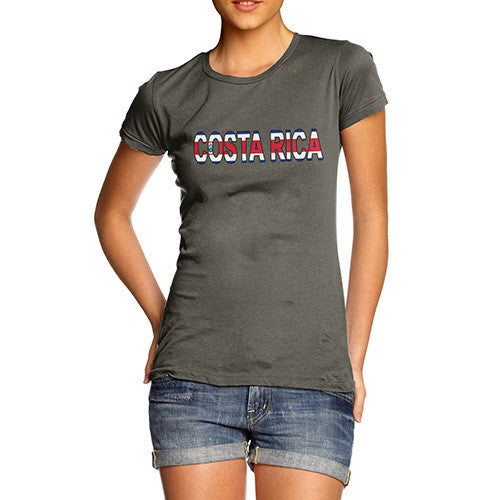 Women's Costa Rica Flag Football T-Shirt