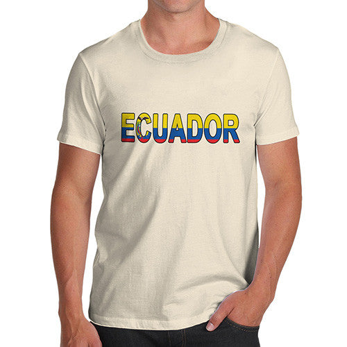 Men's Ecuador Flag Football T-Shirt