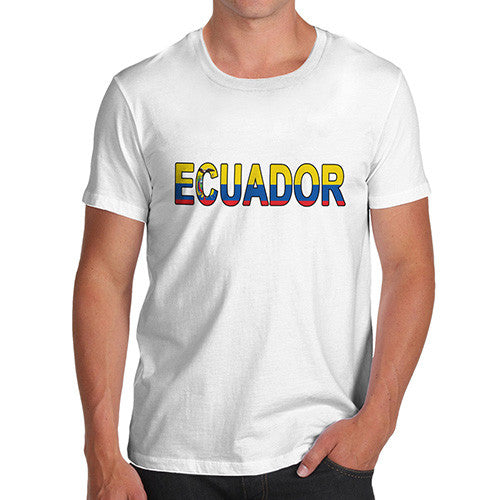 Men's Ecuador Flag Football T-Shirt