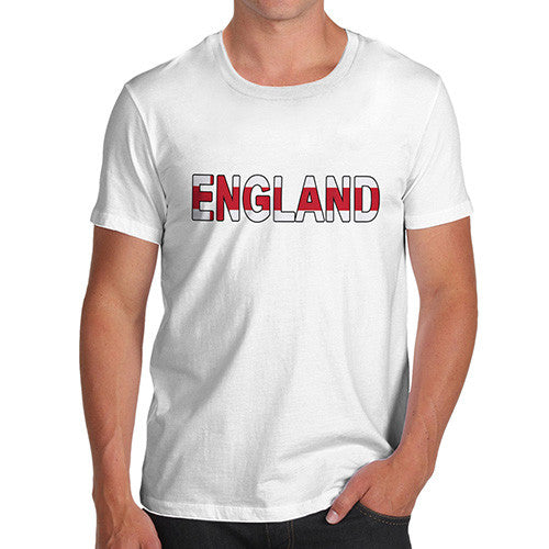 Men's England Flag Football T-Shirt