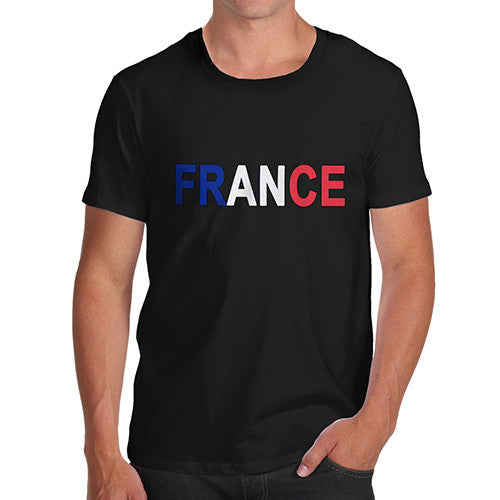 Men's France Flag Football T-Shirt