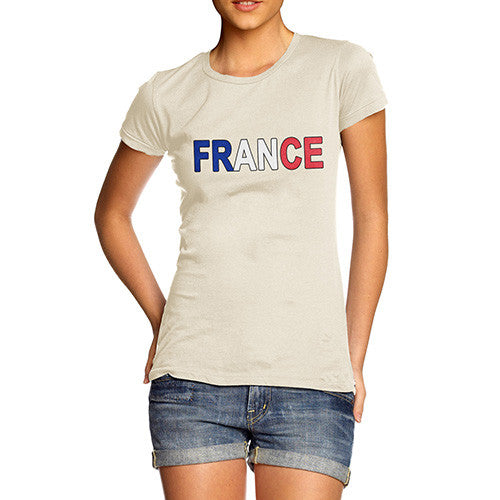 Women's France Flag Football T-Shirt