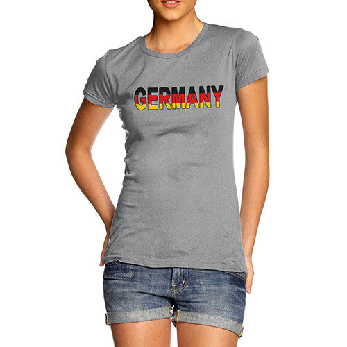 Women's Germany Flag Football T-Shirt