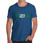 Men's Nigeria Flag Football T-Shirt