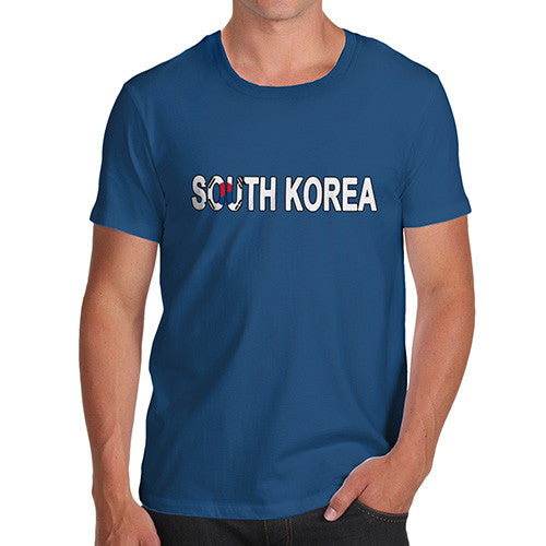 Men's South Korea Flag Football T-Shirt