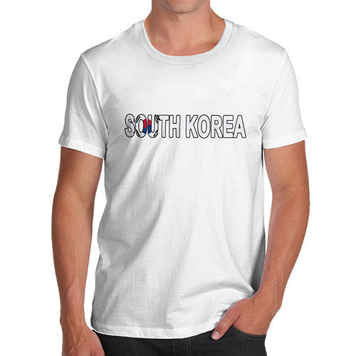 Men's South Korea Flag Football T-Shirt