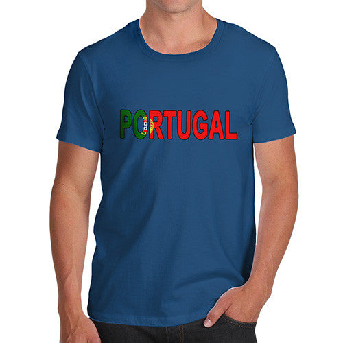 Men's Portugal Flag Football T-Shirt