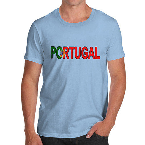 Men's Portugal Flag Football T-Shirt