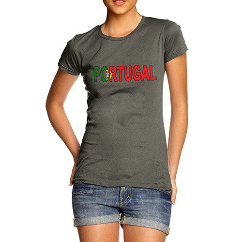 Women's Portugal Flag Football T-Shirt