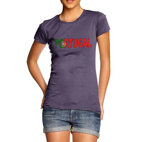 Women's Portugal Flag Football T-Shirt