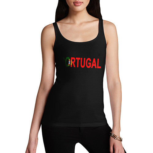 Women's Portugal Flag Football Tank Top