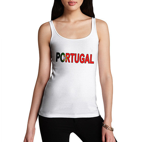 Women's Portugal Flag Football Tank Top