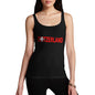 Women's Switzerland Flag Football Tank Top