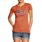 Women's USA Flag Football T-Shirt