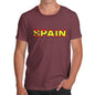 Men's Spain Flag Football T-Shirt