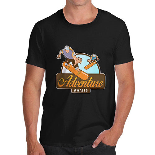 Mens Skateboard Adventure T-Shirt