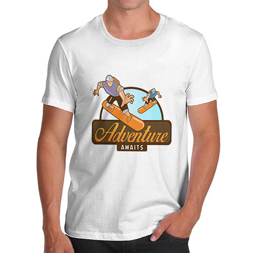 Mens Skateboard Adventure T-Shirt