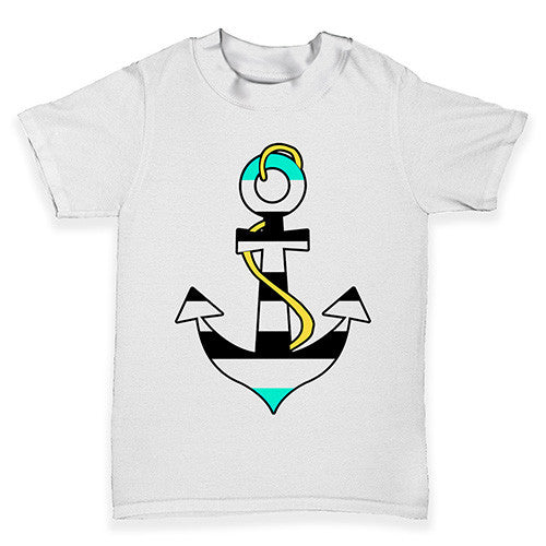 Nautical Anchor Baby Toddler T-Shirt