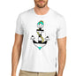 Mens Navy Sailor Anchor T-Shirt