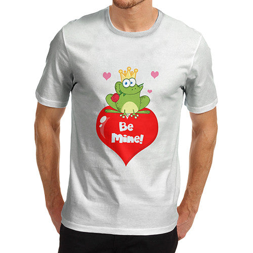 Mens Be Mine Frog And The Prince T-Shirt