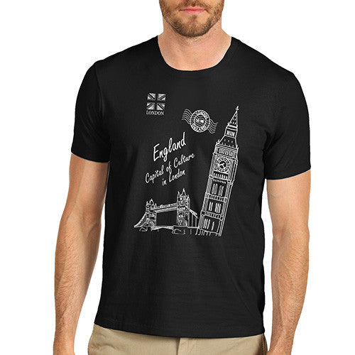 Mens London England Capital Of Culture T-Shirt