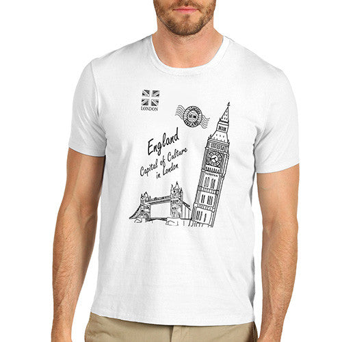 Mens London England Capital Of Culture T-Shirt