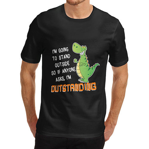Mens Outstanding Dinosaur T Rex T-Shirt