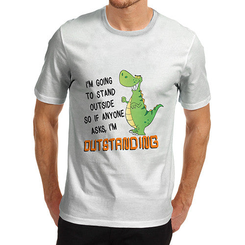 Mens Outstanding Dinosaur T Rex T-Shirt