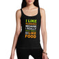 Womens I Like Running Tank Top