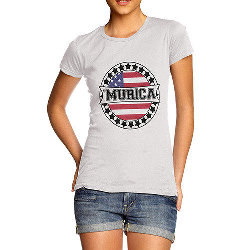 Women's Murica America Funny T-Shirt