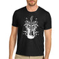 Mens Love Guitar Print T-Shirt