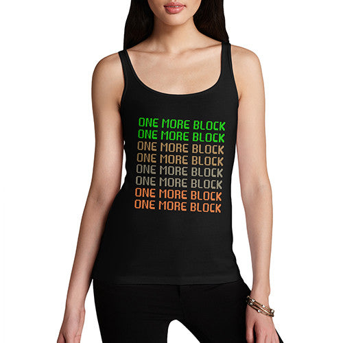 Womens One More Block Tank Top