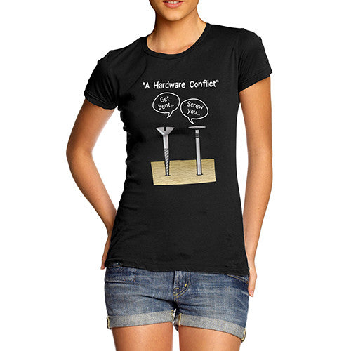 Womens Hardware Conflict T-Shirt