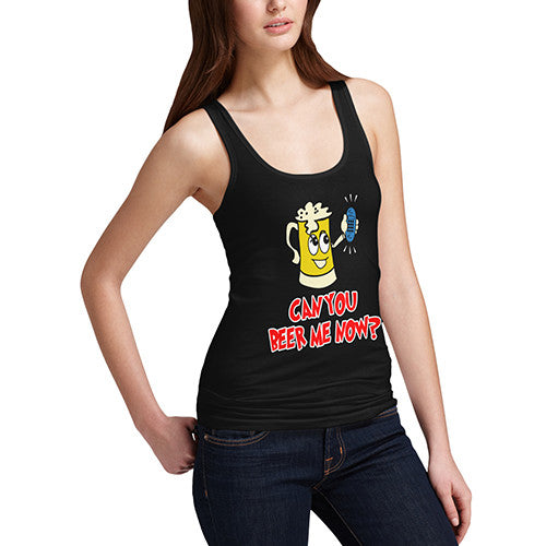 Womens Beer Me Now Tank Top