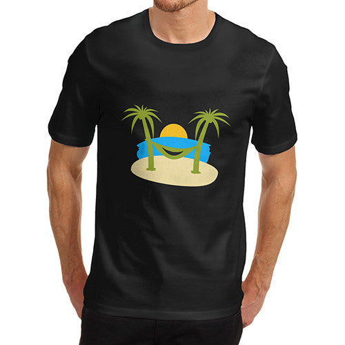 Mens Tropical Island Smile T-Shirt