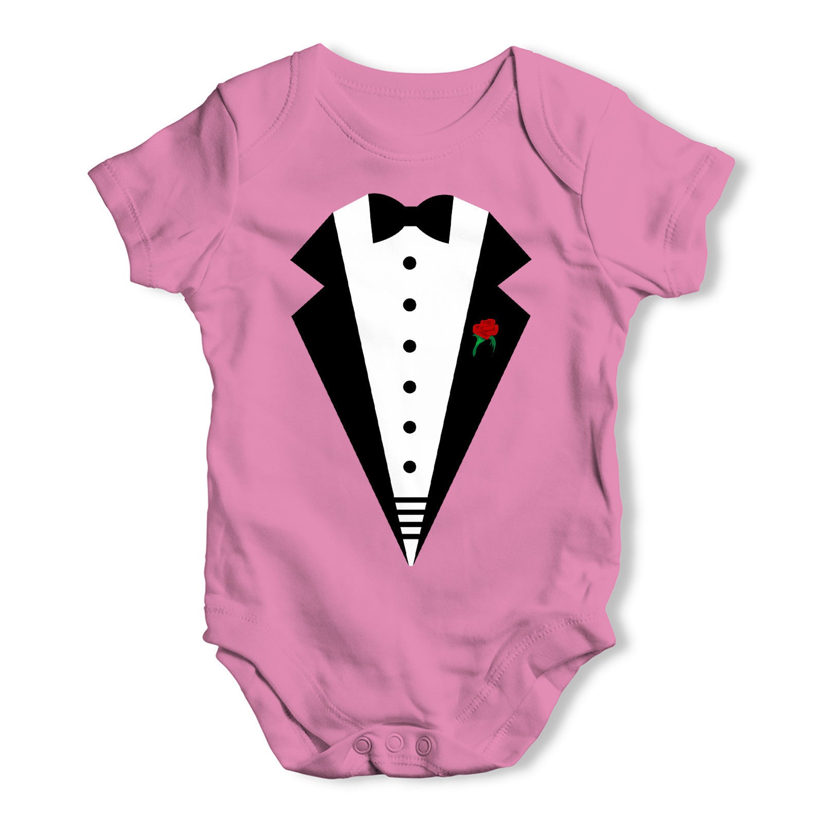 Tuxedo Baby Grow Bodysuit