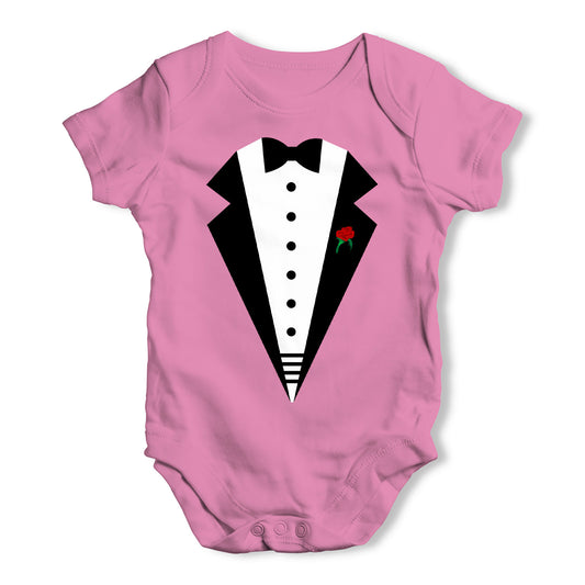 Tuxedo Baby Grow Bodysuit