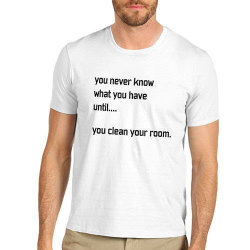 Mens Clean Your Room T-Shirt