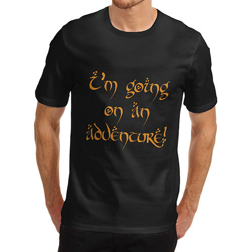 Mens I'm Going On An Adventure T-Shirt